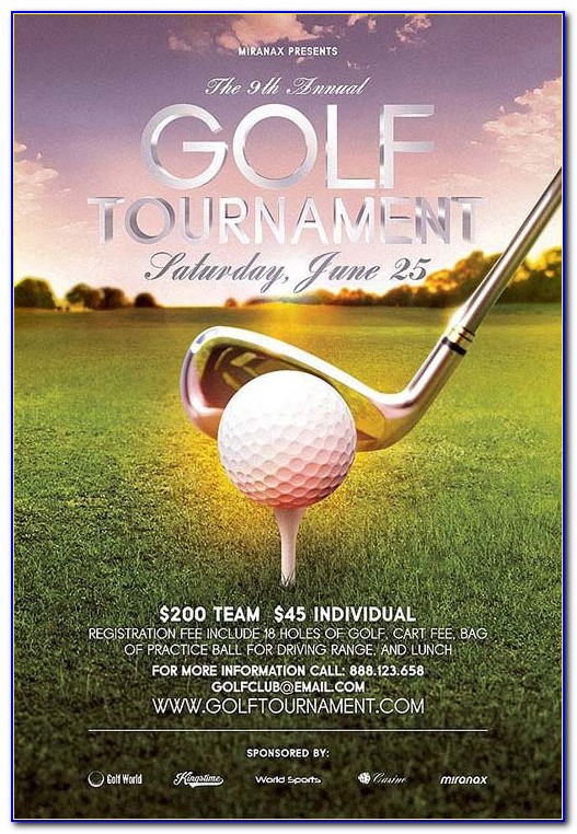 Golf Outing Flyer Powerpoint