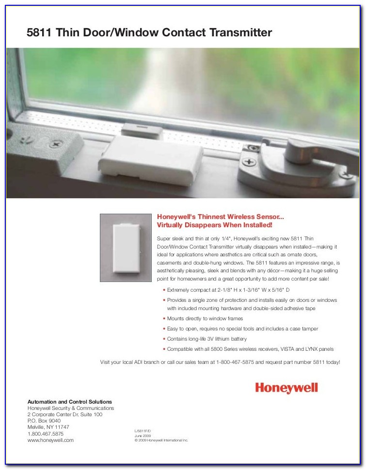 Honeywell T4 Thermostat Brochure