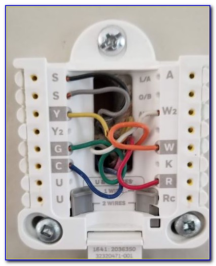 Honeywell T9 Smart Thermostat Wiring Diagram