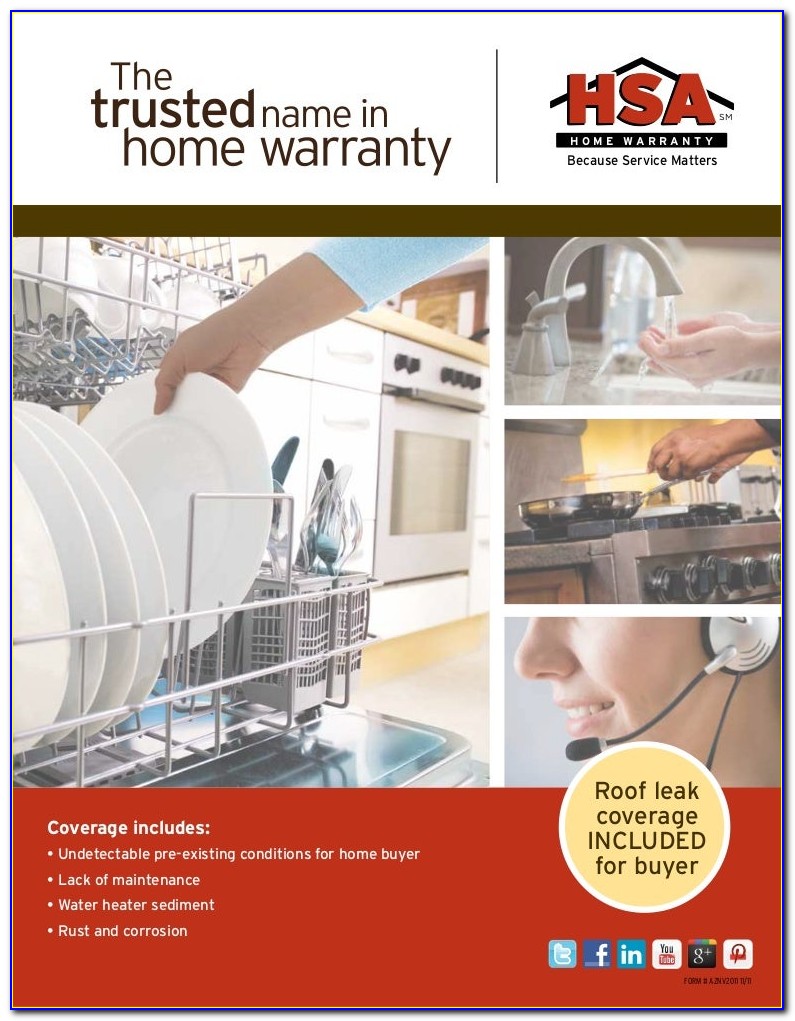 Hsa Home Warranty Brochure 2018
