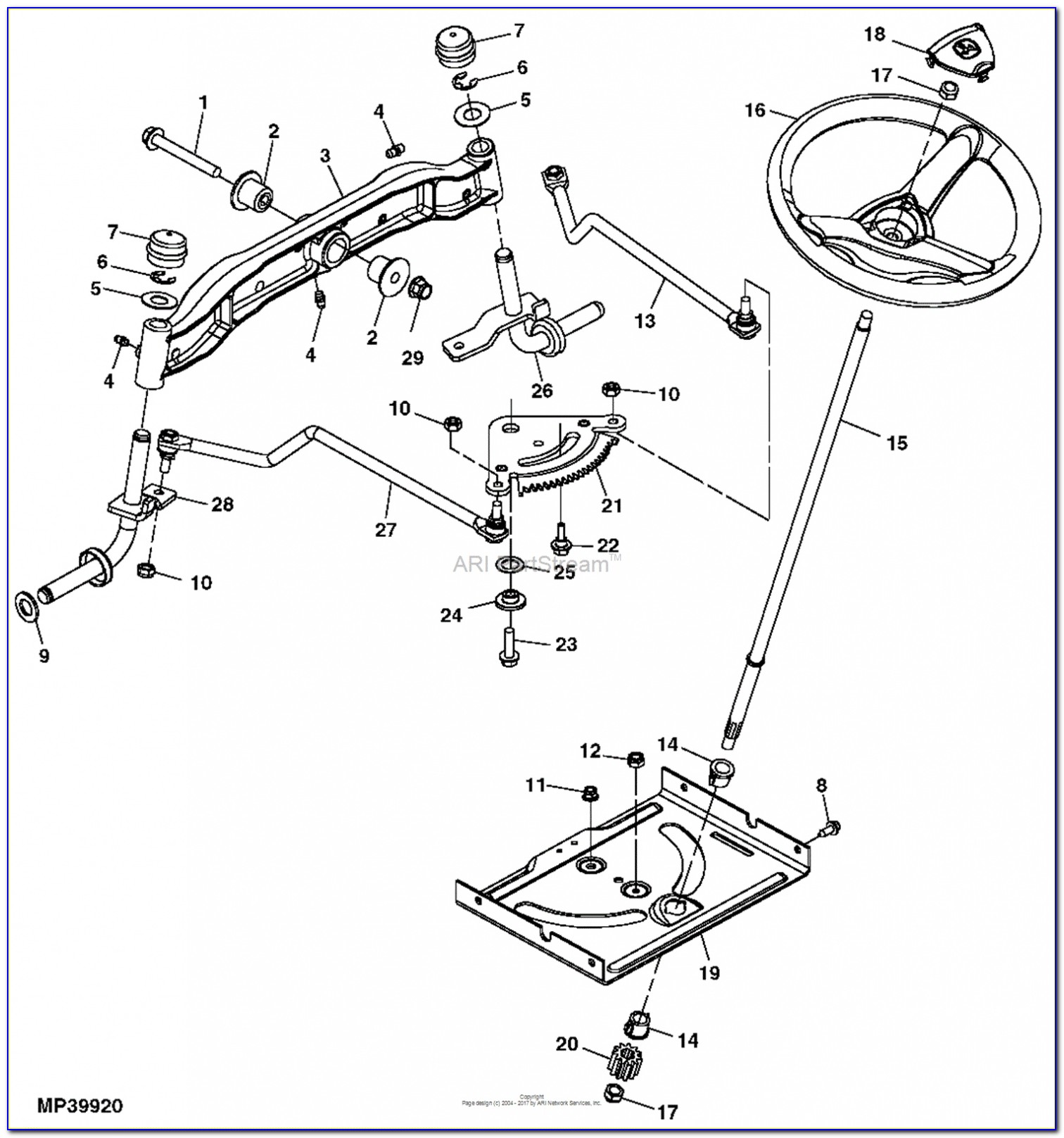 John Deere La145 Transmission Belt Diagram