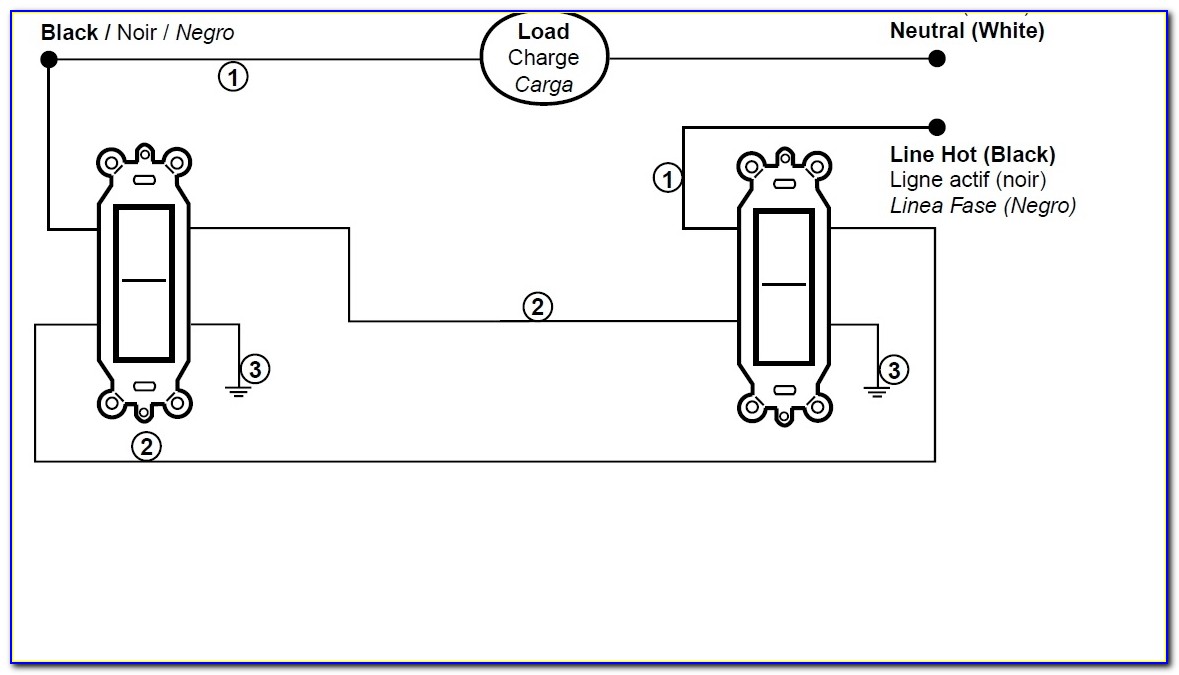 Leviton 3 Way Switch Diagram 5603