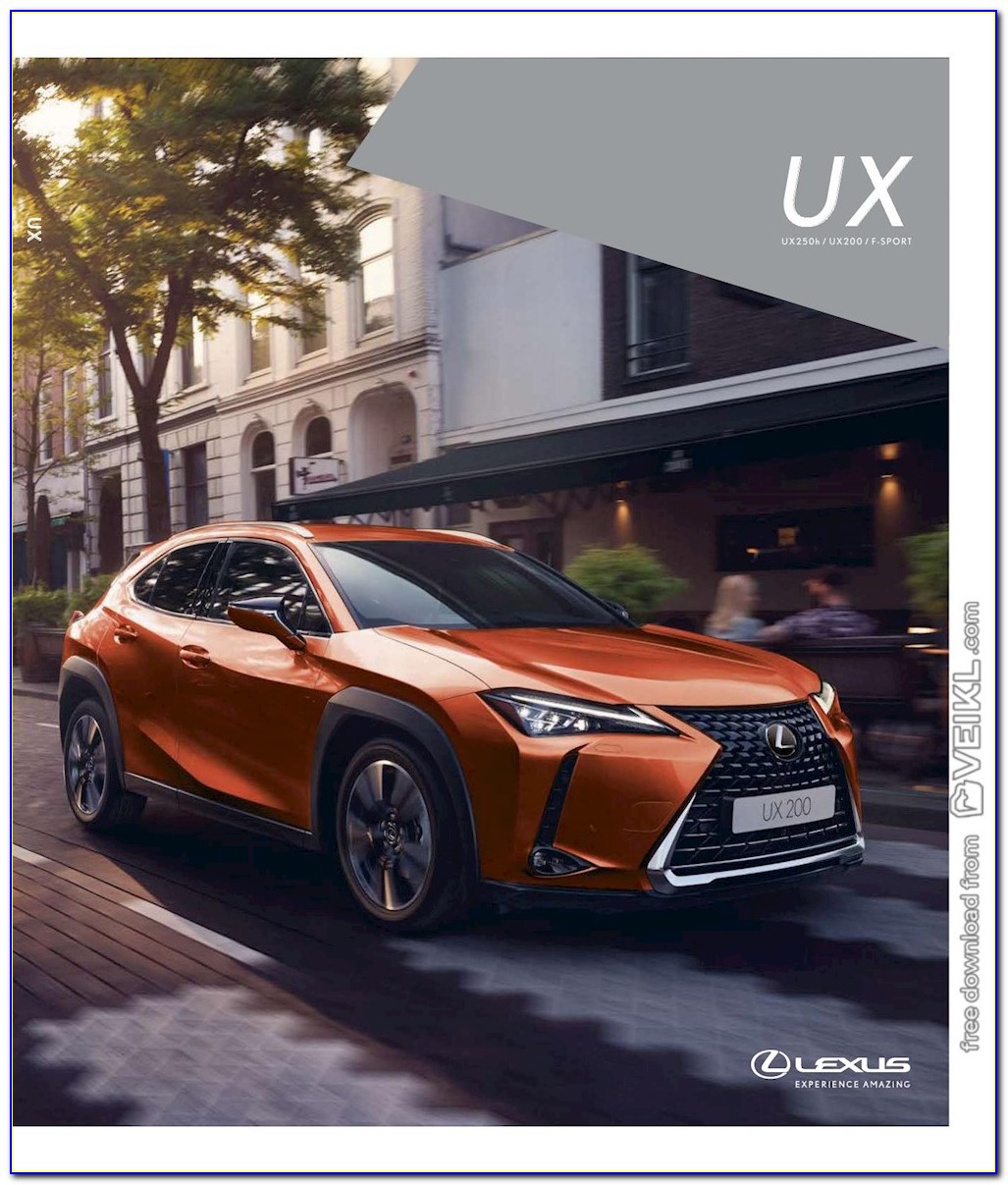 Lexus Nx Brochure 2016