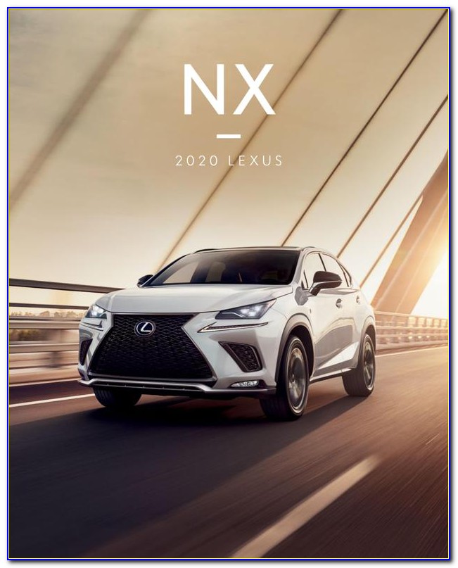 Lexus Nx Brochure Australia