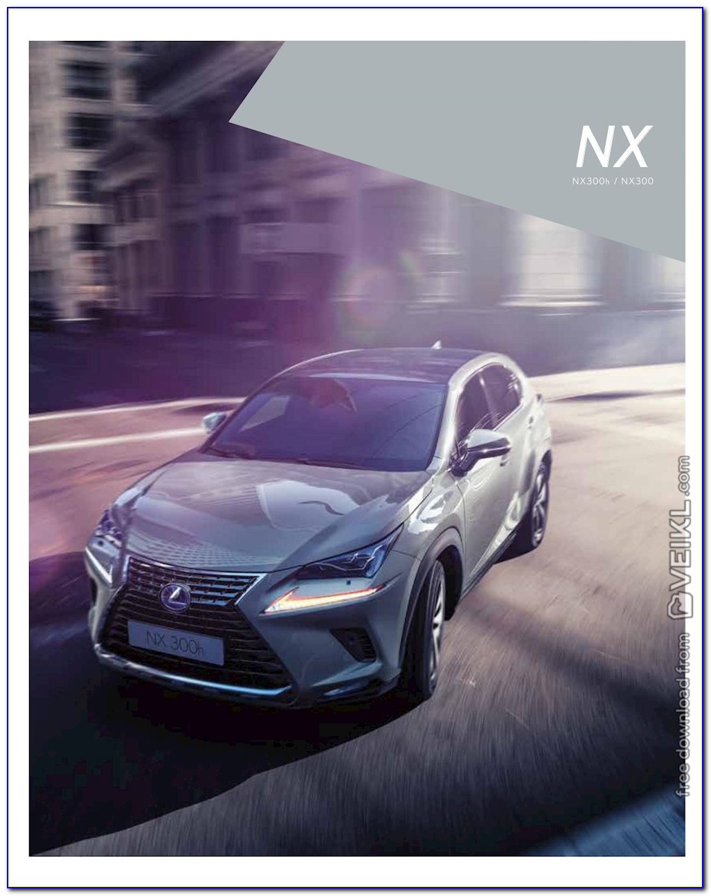 Lexus Nx Brochure Uk