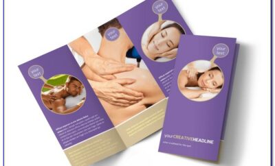 Massage Therapy Brochure Template