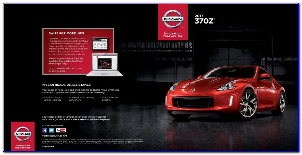 Nissan Usa Interactive Brochure