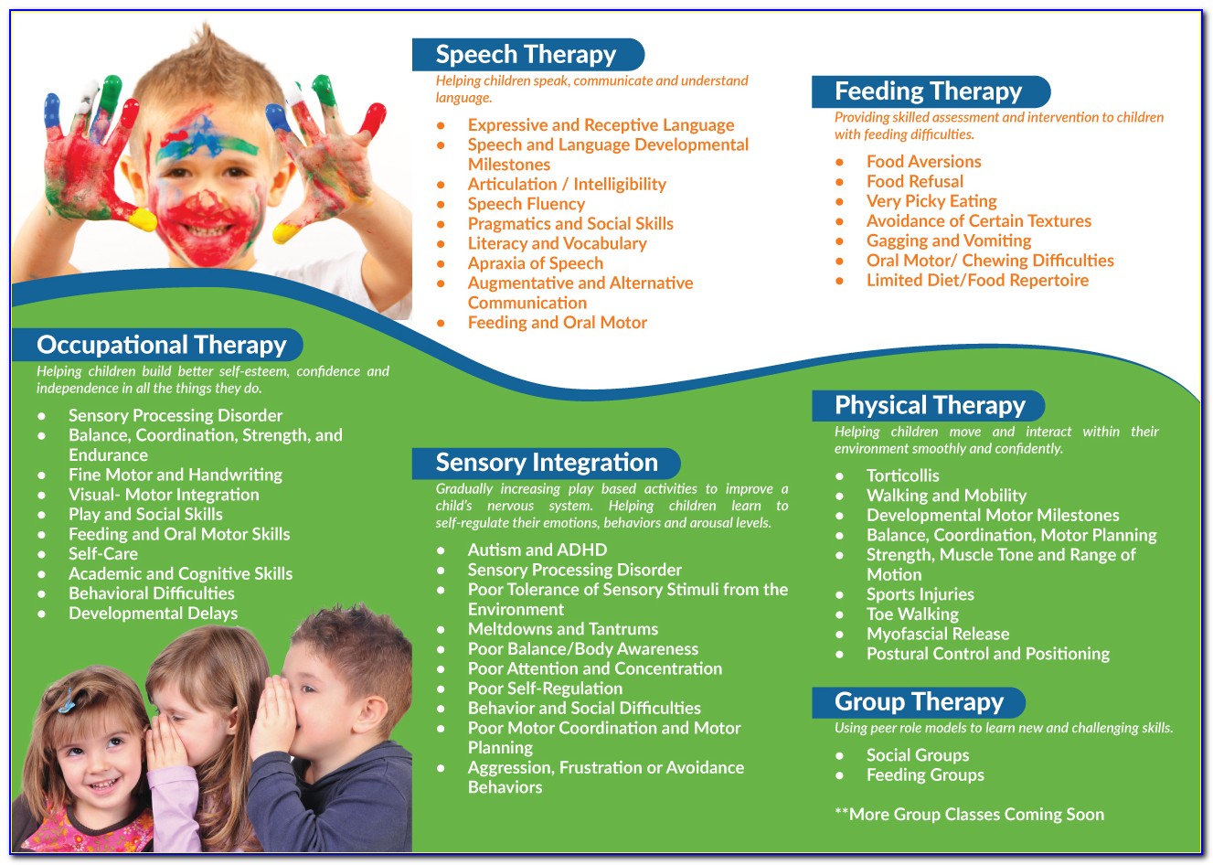 Occupational Therapy Brochure Template