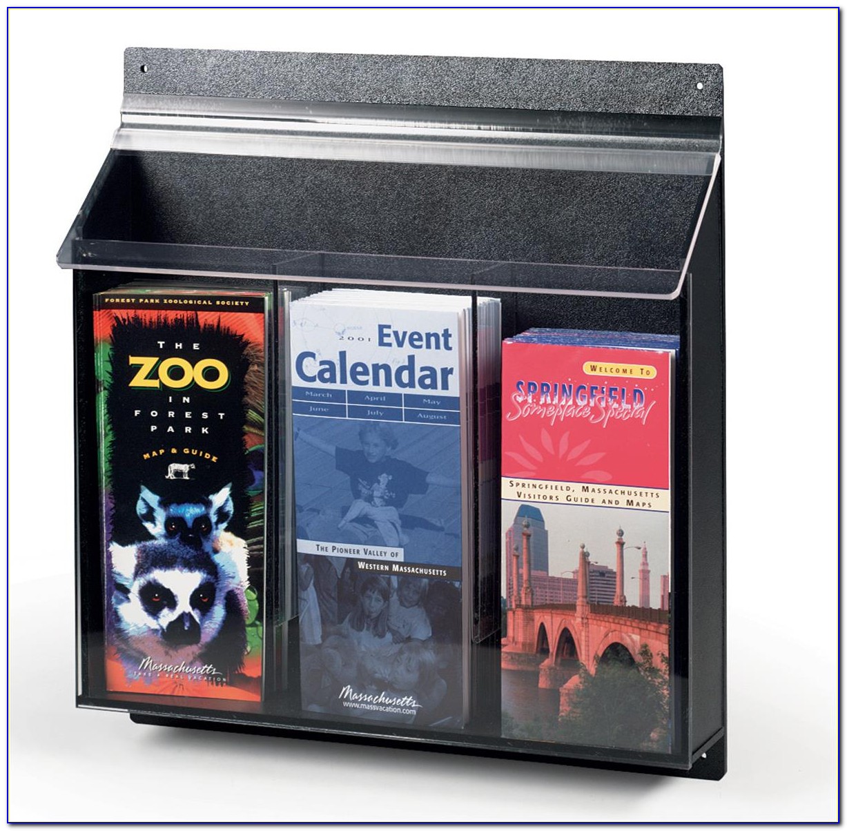 Outdoor Brochure Holders For Exterior Use