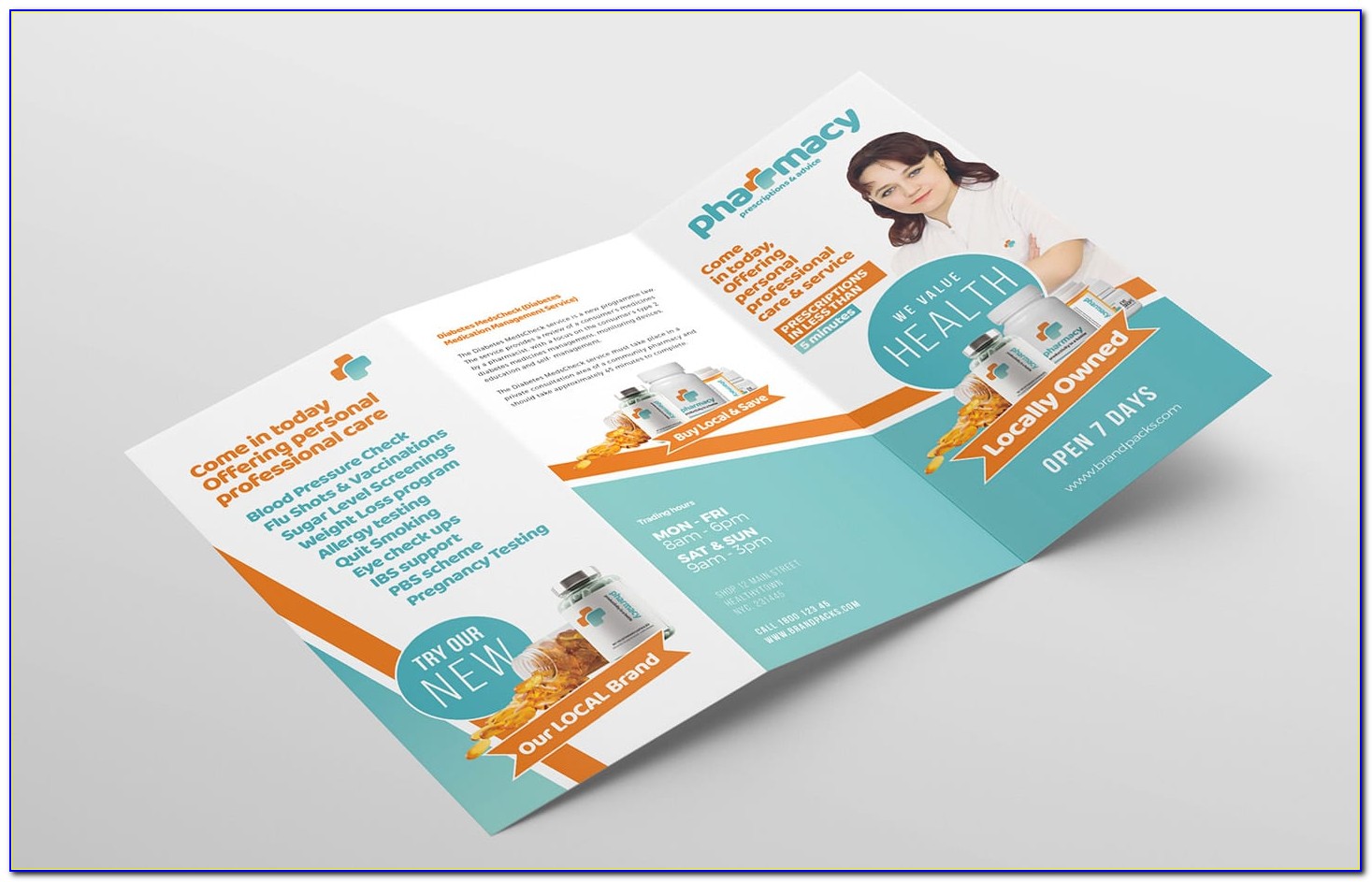 Pharmacy Brochure Layout