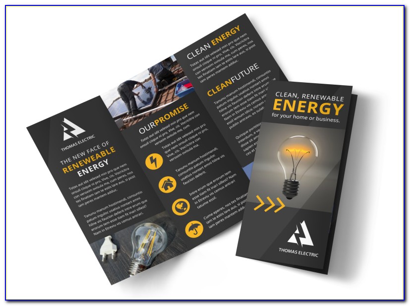 Renewable Energy Brochure Template