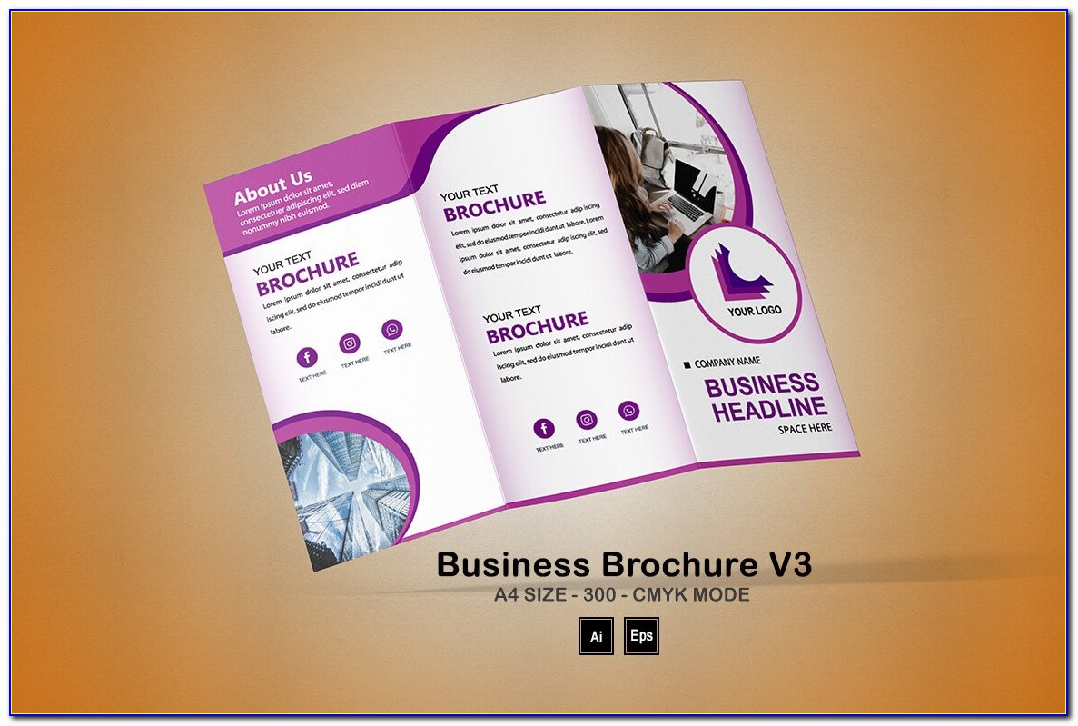 Science Project Brochure Templates