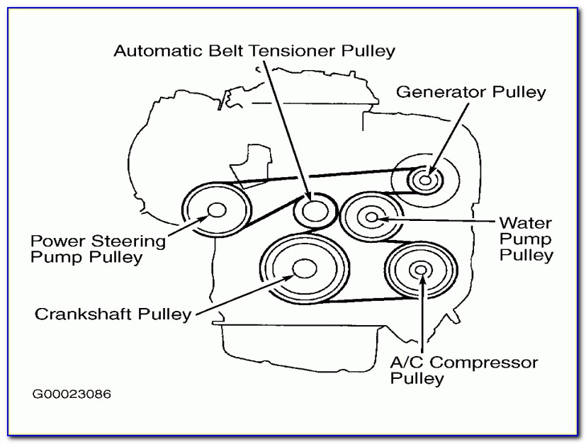 Serpentine Belt Diagram 2007 Honda Odyssey