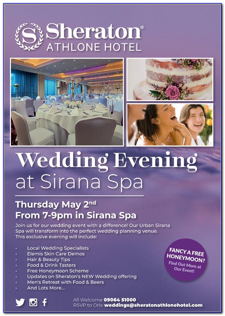 Sheraton Hotel Athlone Spa Brochure