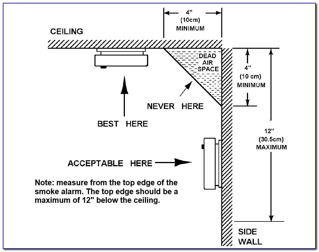 Smoke Detector Placement Diagram Commercial Building