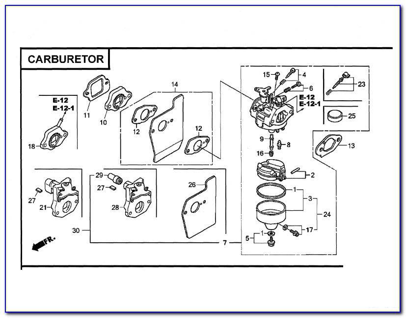 Toro Lawn Mower Carburetor Diagram