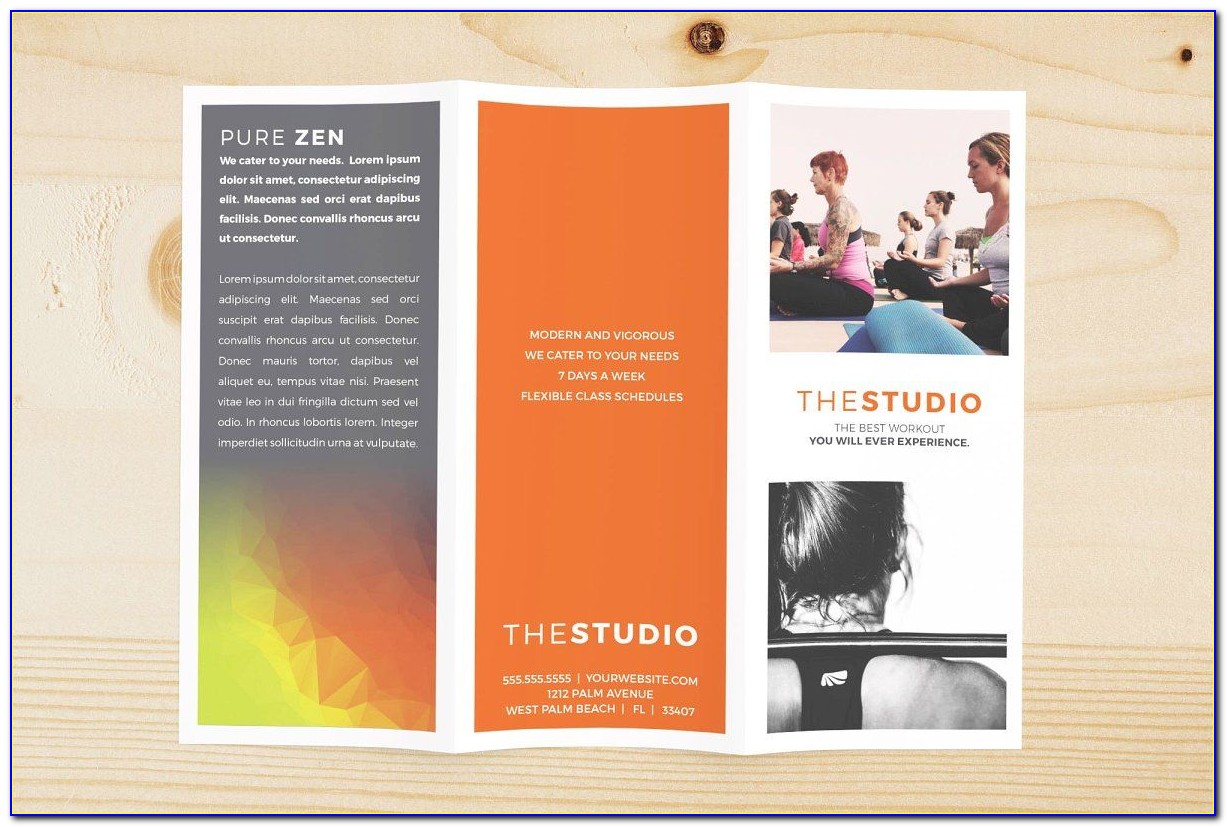 Tri Fold Brochure Paper With Tear Off