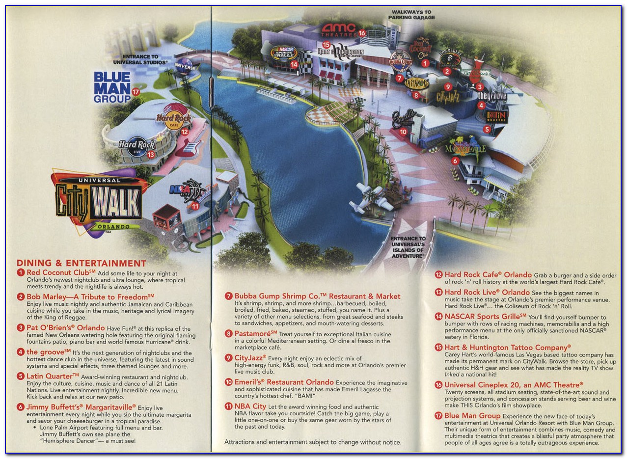 Universal Studios Orlando Brochure 2019