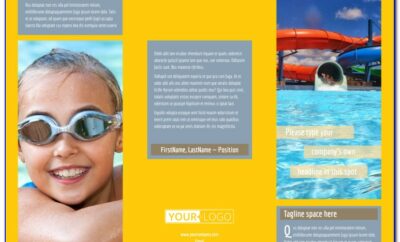 Water Brochure Template Free Download