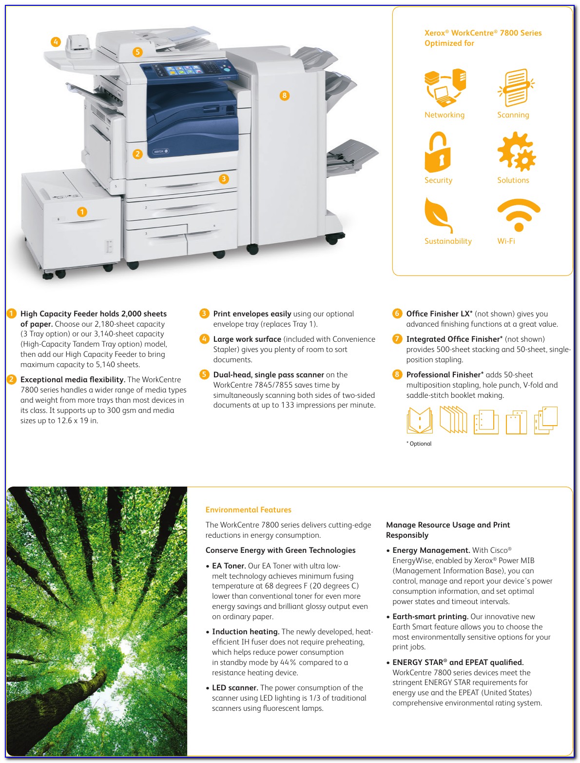 Xerox Wc 7835 Specifications