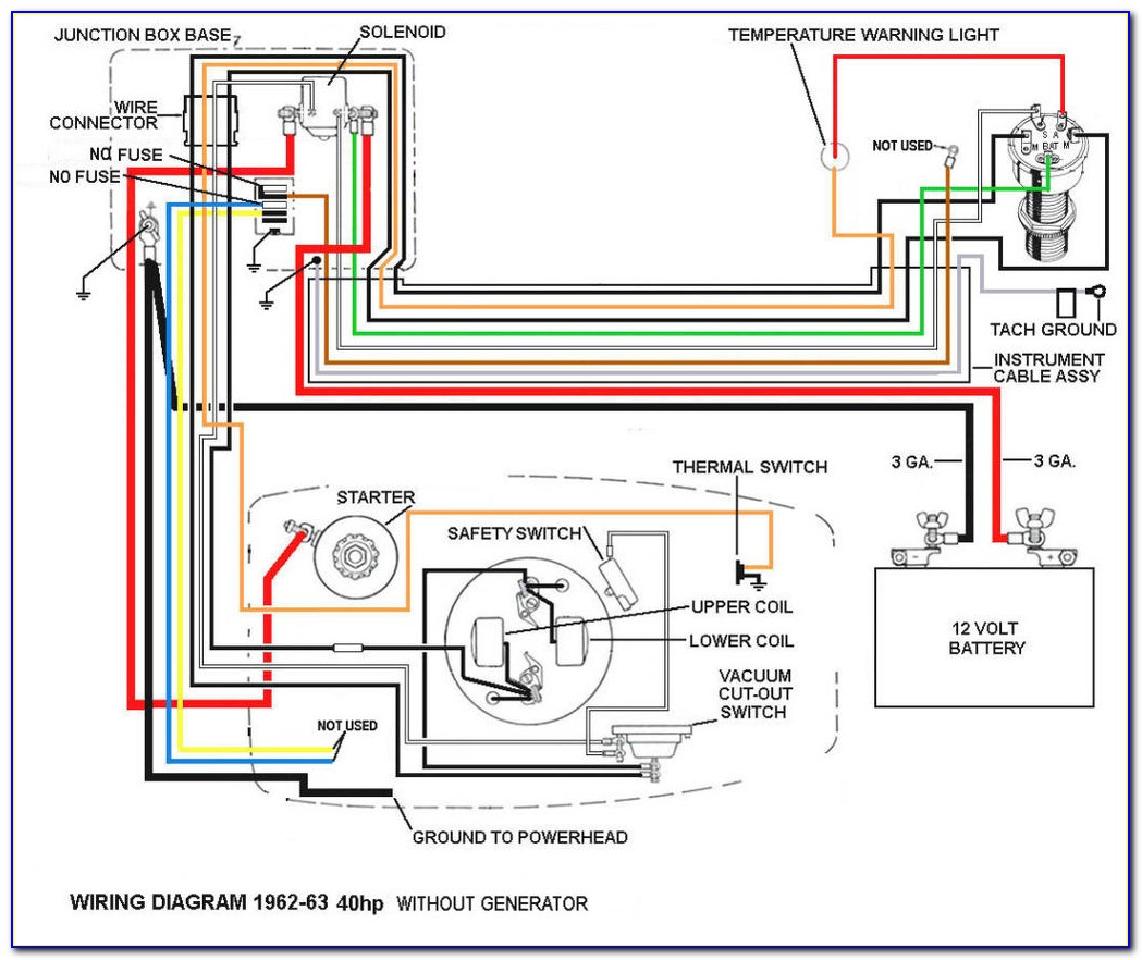 Yamaha Outboard 7 Pin Wiring Harness Diagram