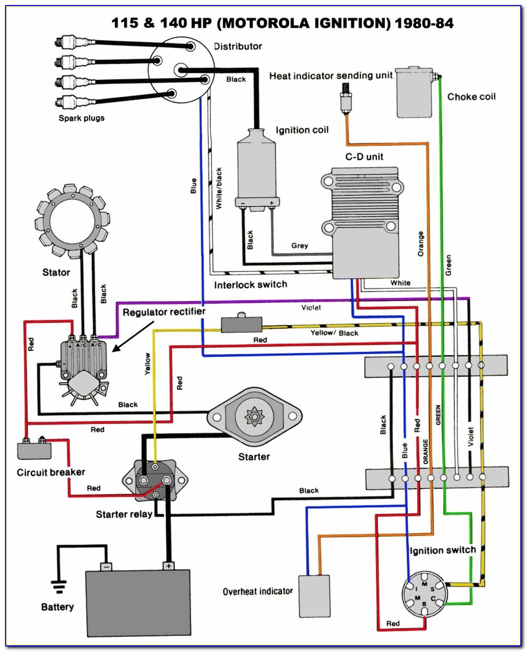 Yamaha Outboard Wiring Harness Diagram