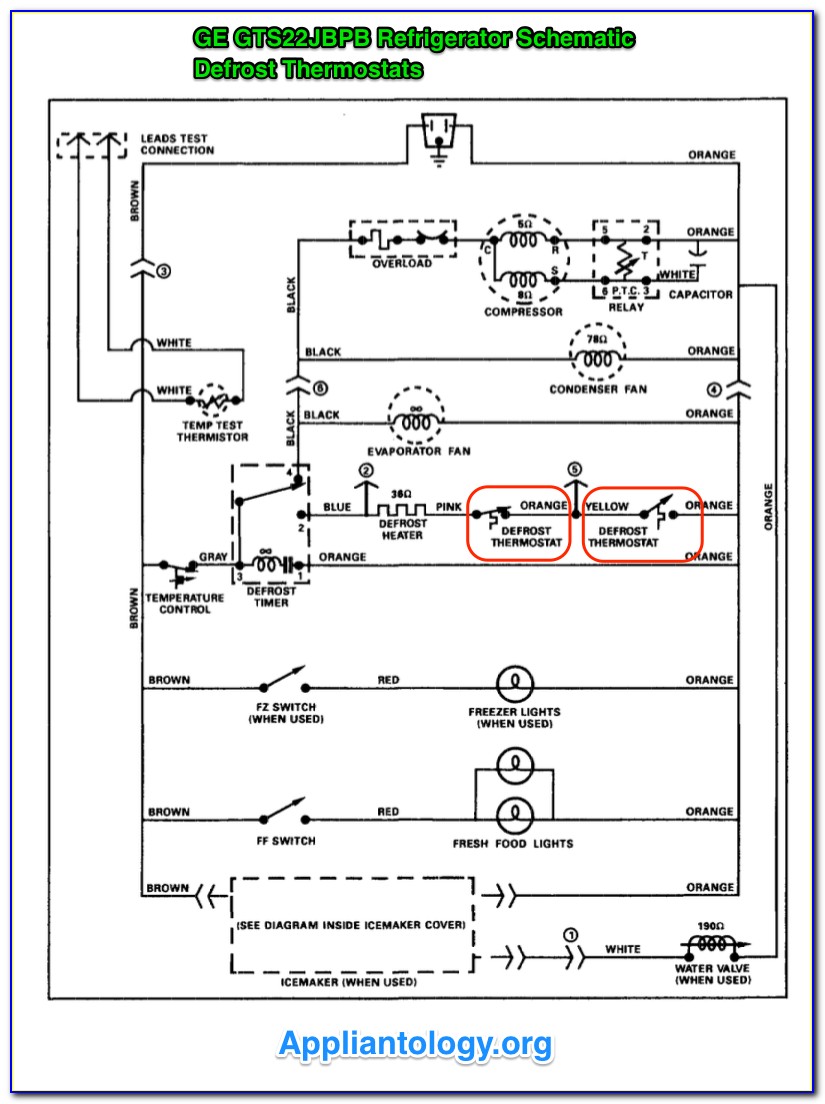 1940 Ge Refrigerator Wiring Diagram