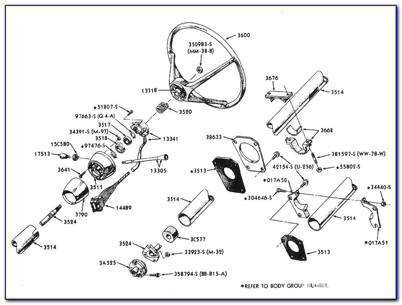 1966 Mustang Steering Column Wiring Diagram