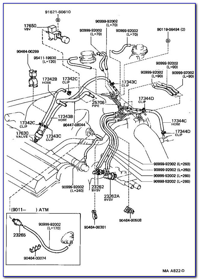 1997 Toyota 4runner Rear Suspension Diagram