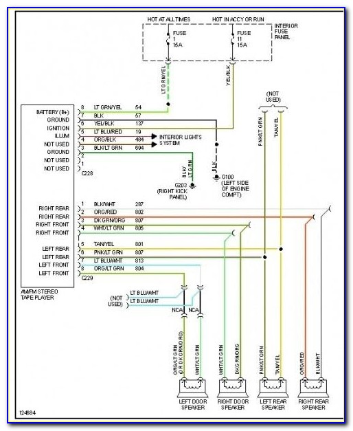 1998 Nissan Altima Stereo Wiring Diagram