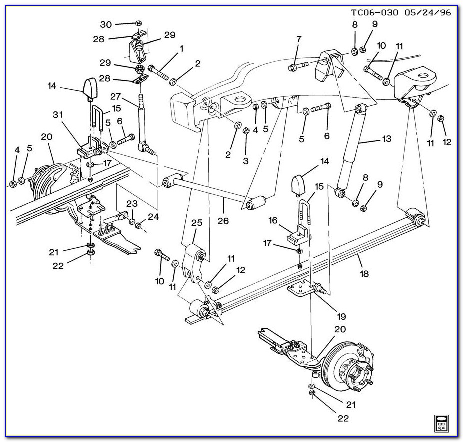 2000 Chevy S10 Front End Diagram