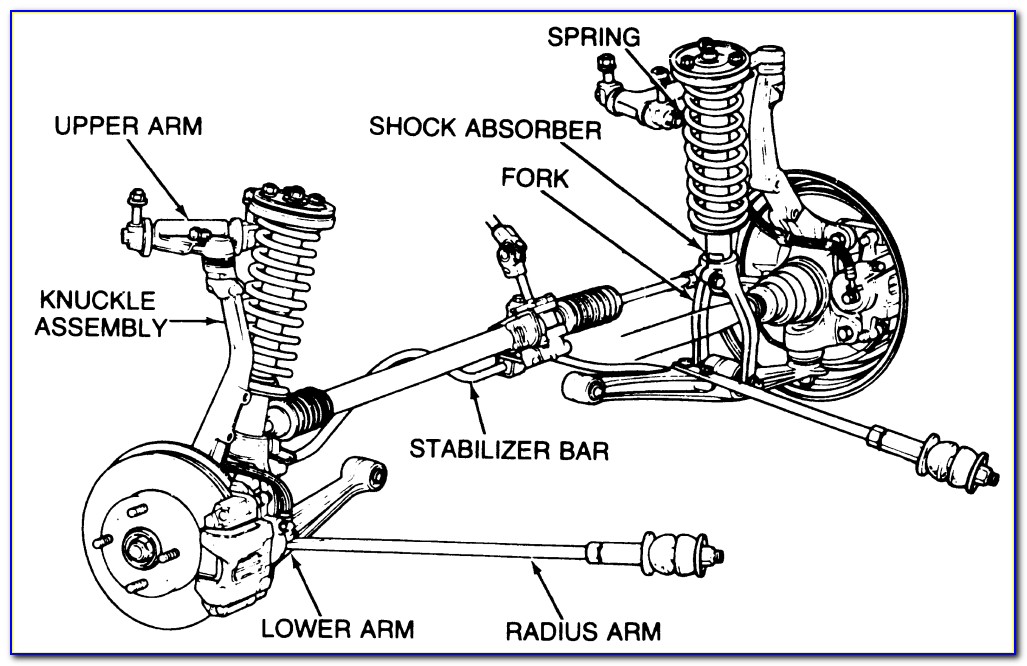 2000 Honda Civic Front Suspension Diagram