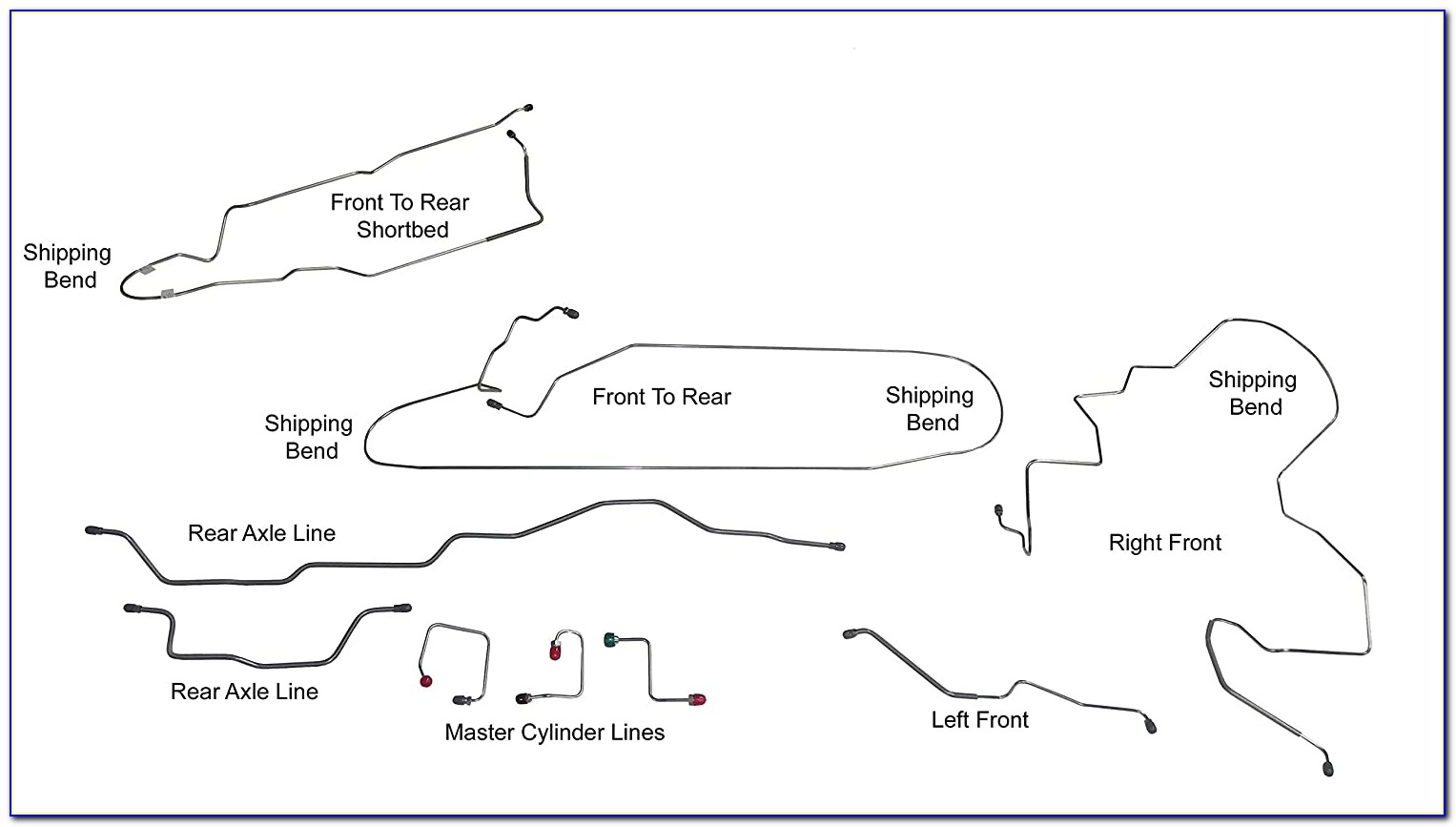 2000 Jeep Grand Cherokee Rear Brake Line Diagram