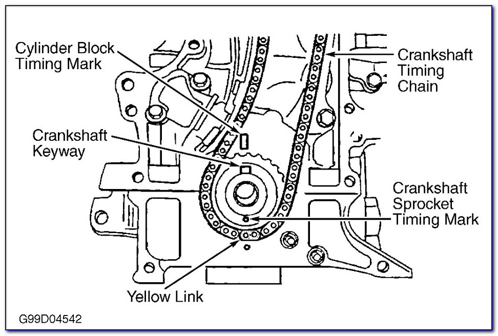 2001 Chevy Tracker Timing Chain Diagram