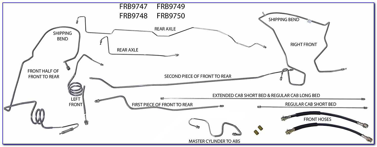 2002 F150 Brake Line Diagram