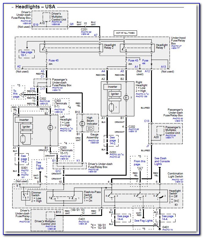 2003 Acura Mdx Radio Wiring Diagram