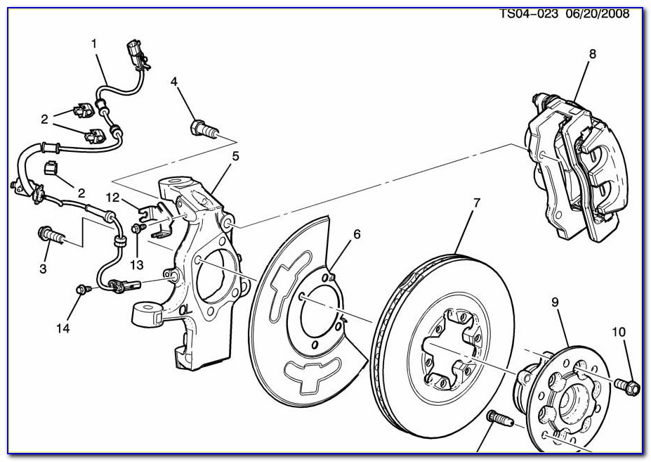 2005 Chevy Colorado Rear Brake Diagram