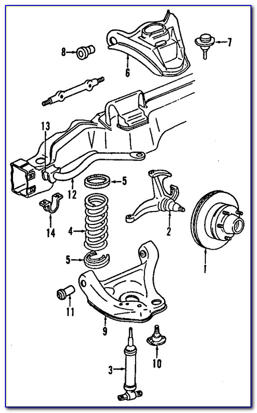 2005 Ford F250 4x4 Front Axle Diagram
