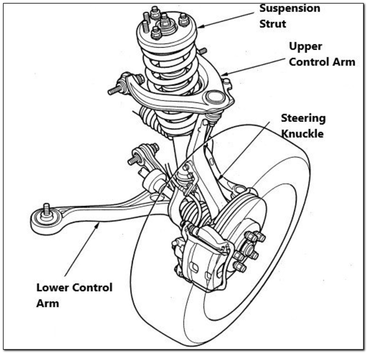 2012 Honda Civic Front Suspension Diagram