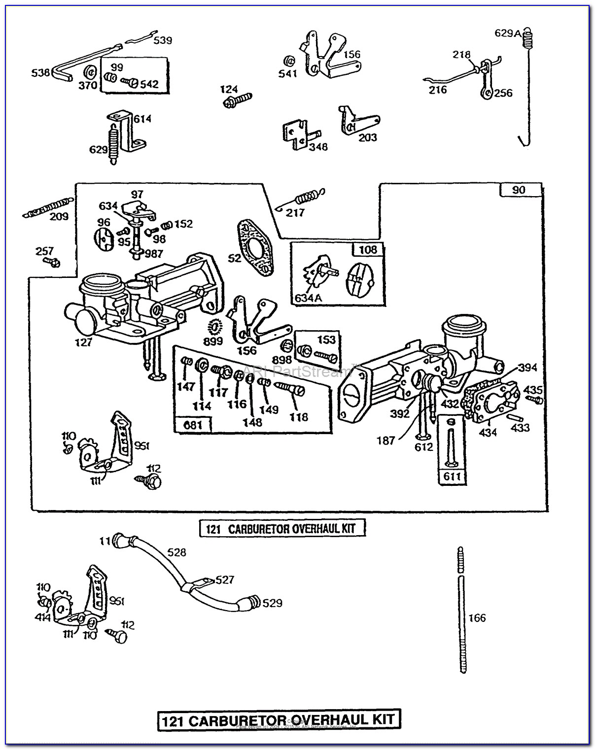 3.5 Hp Briggs And Stratton Carburetor Spring Diagram