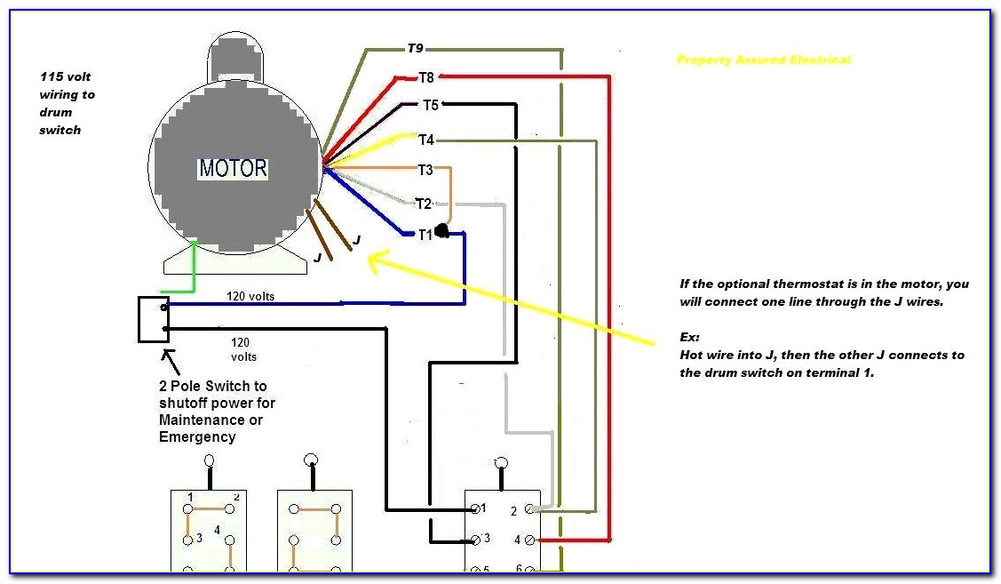 7.5 Hp Baldor Motor Capacitor Wiring Diagram