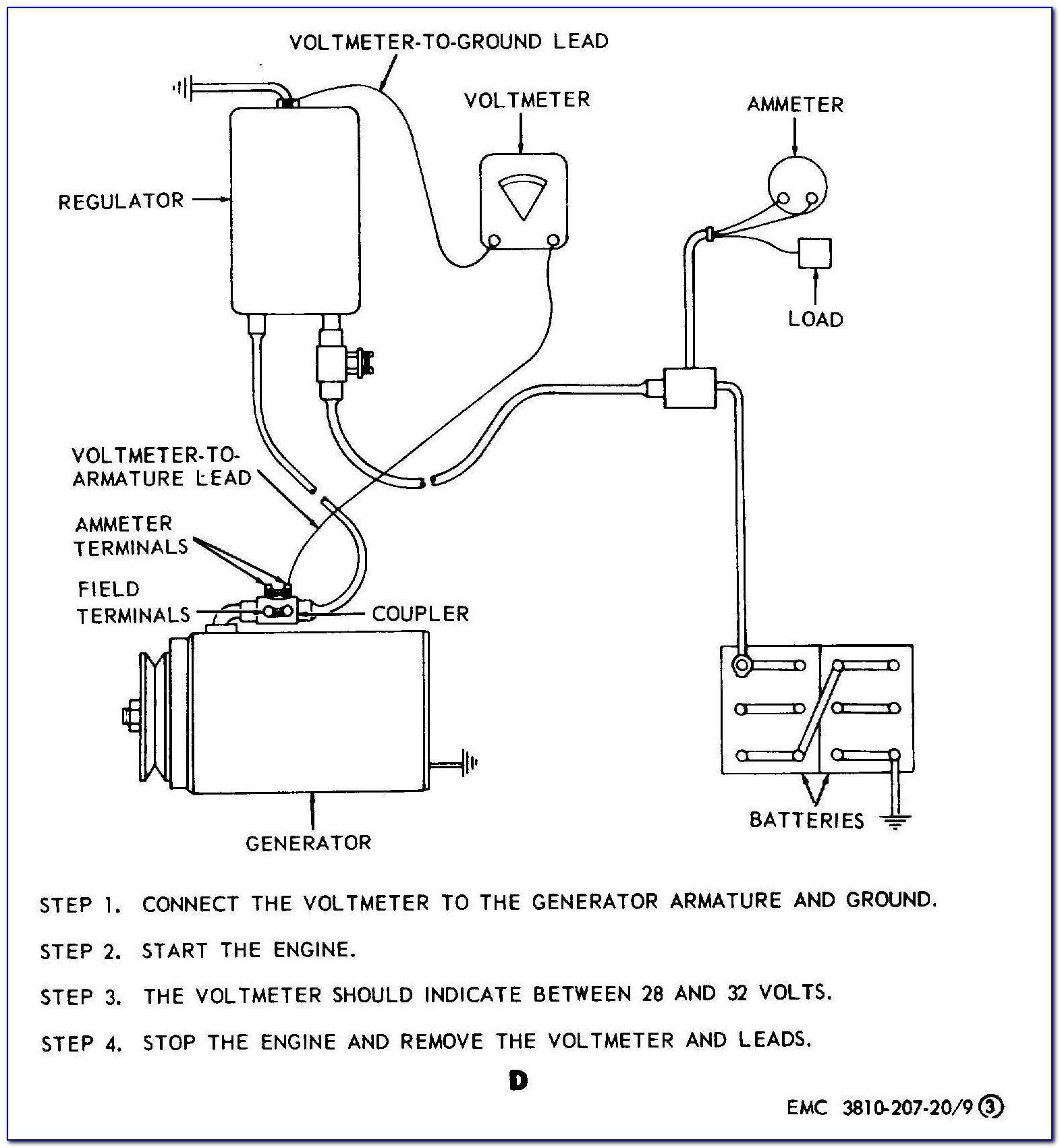 Alternator With Internal Voltage Regulator Wiring Diagram
