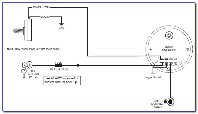 Autometer Gas Gauge Wiring Diagram