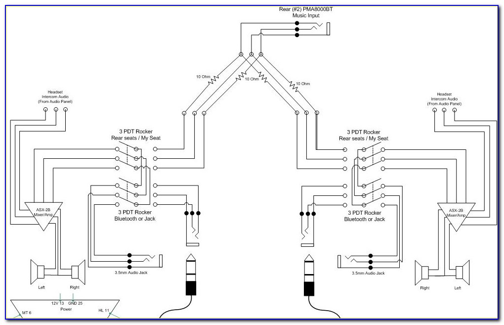 Aviation Headset Plug Wiring Diagram