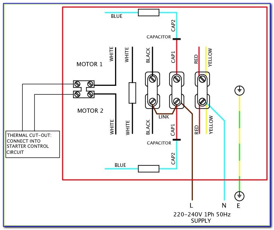 Baldor 5 Hp Motor Capacitor Wiring Diagram