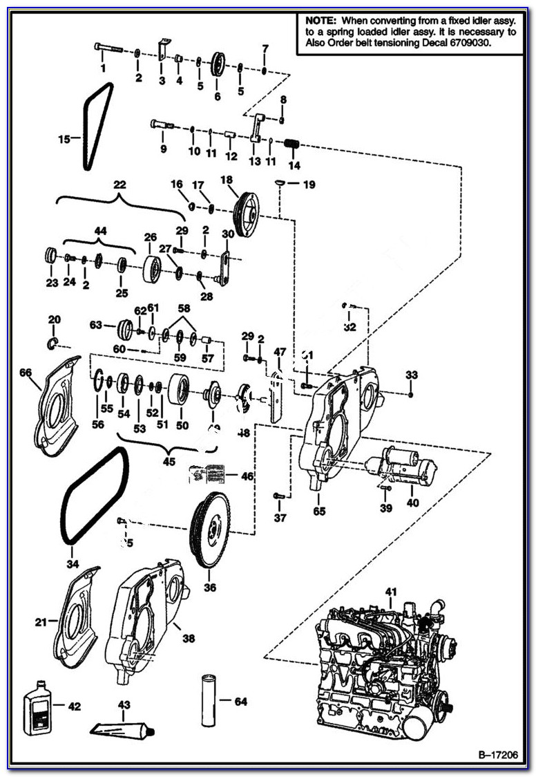 Bobcat 753 Drive Motor Diagram