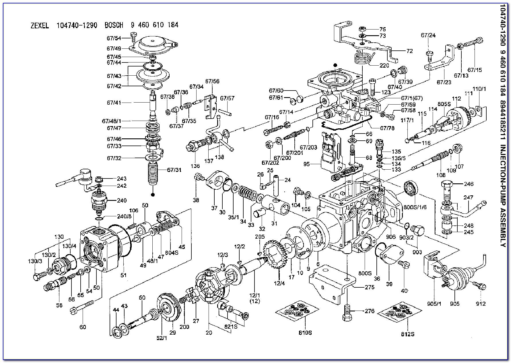 Bosch Ve Injection Pump Schematic