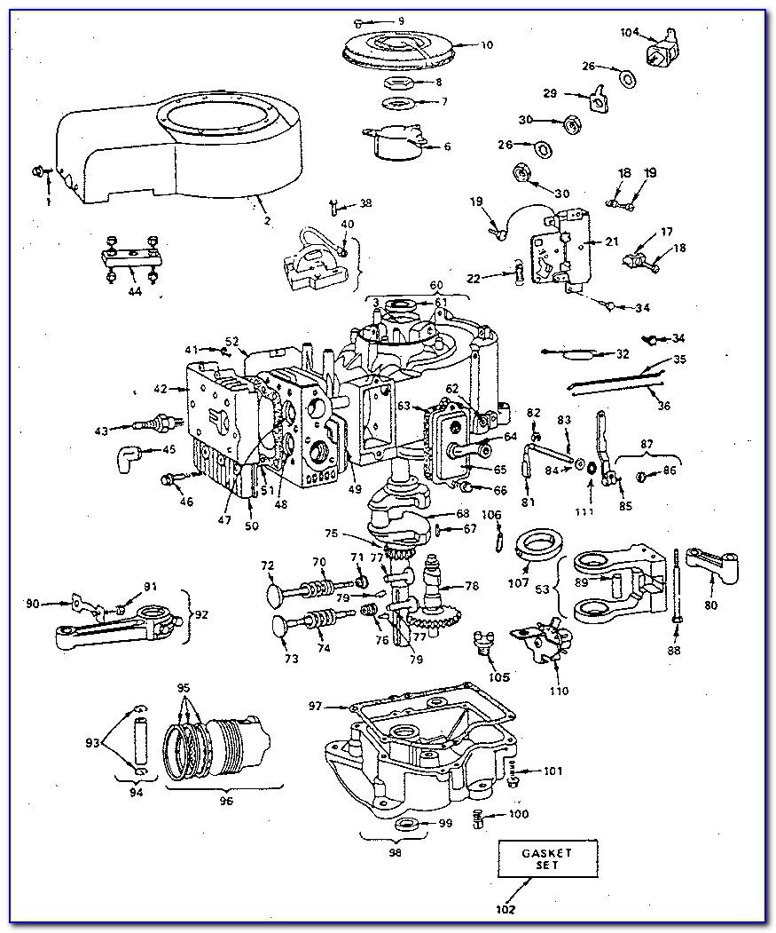 Briggs And Stratton Engine Parts By Serial Number