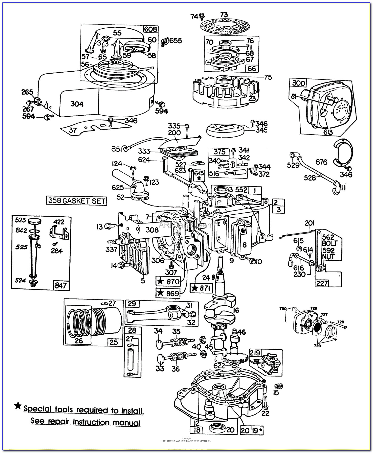 Briggs And Stratton Engine Parts Canada
