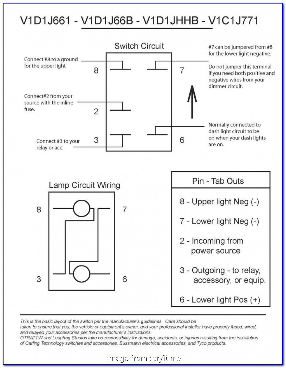 Carling Hazard Switch Wiring Diagram